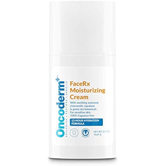 Oncoderm CHEMOTHERAPY CREAM - FACERX MOISTURIZING CHEMO CREAM. SKIN CARE FOR PEOPLE LIVING WITH CANCER. LOTION FOR CANCER PATIENTS. DESIGNED BY ONCOLOGISTS AND DERMATOLOGISTS (2.5 OUNCE) - Image 1